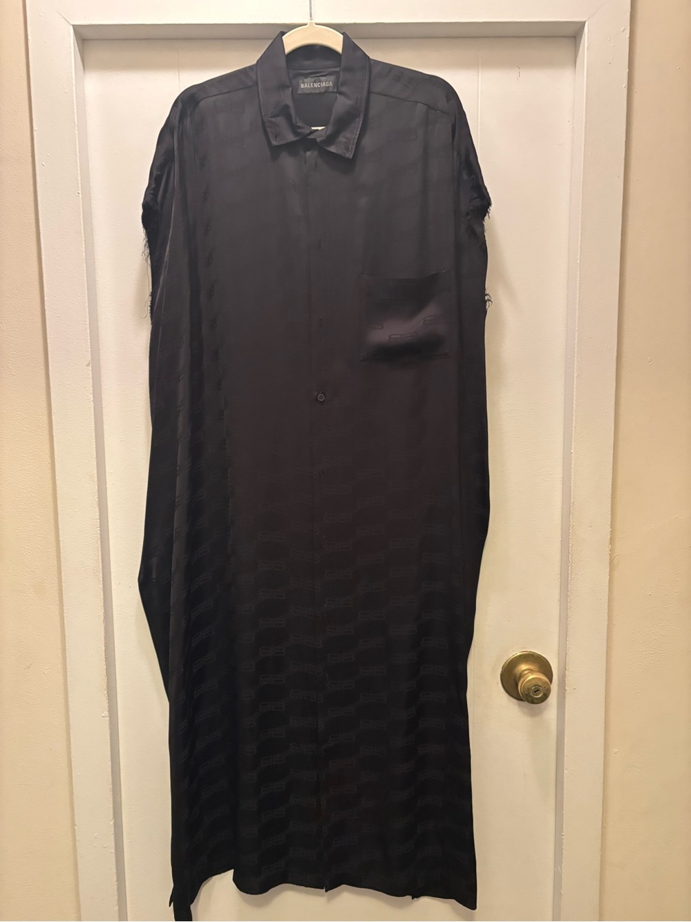 BALENCIAGA BUTTON UP DRESS
